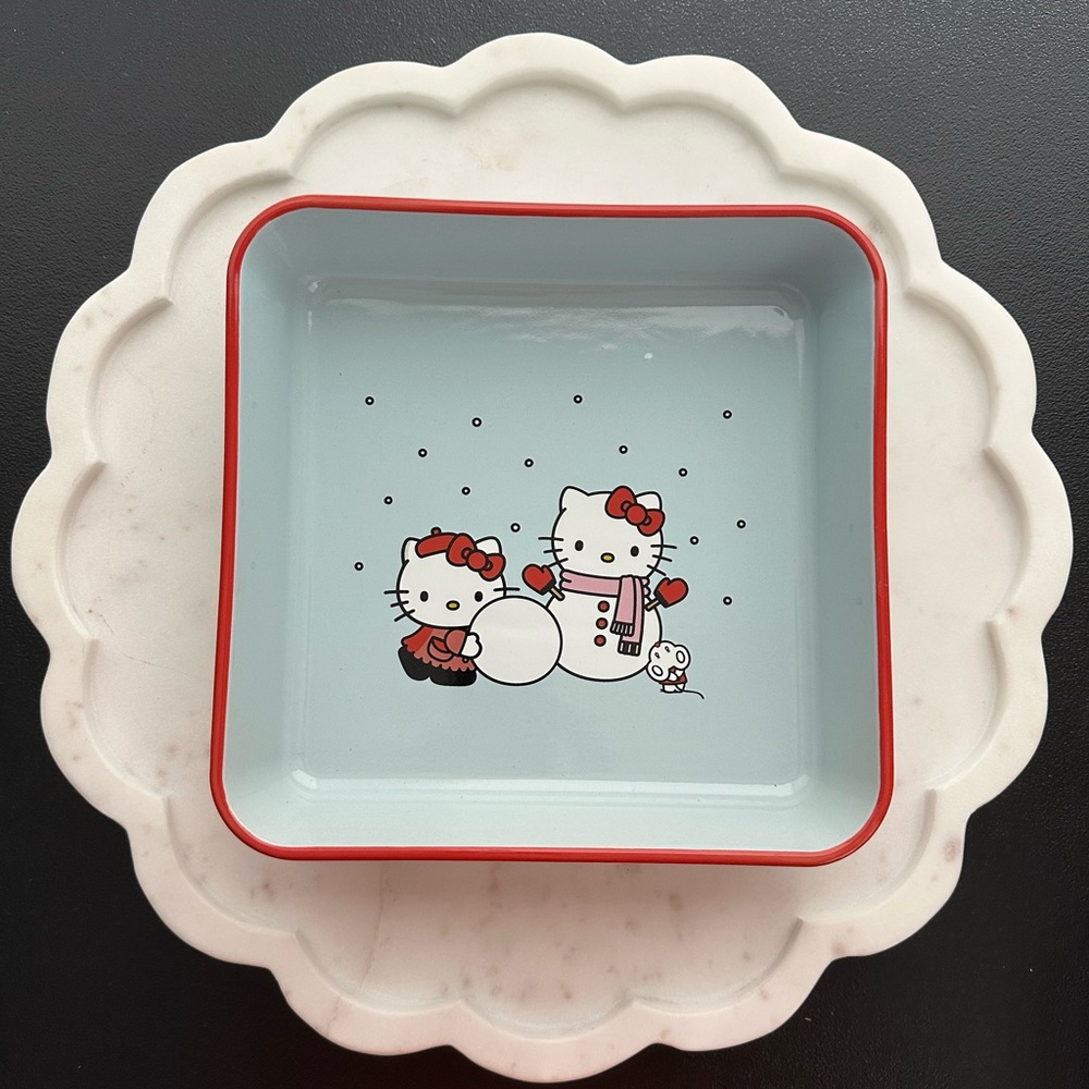 Hello Kitty Square Snowman Bakeware